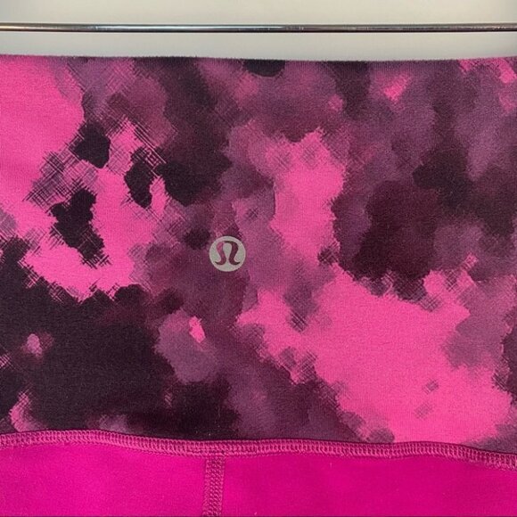 Lululemon Wunder Under‎ Crop Black Raspberry - Picture 4 of 7